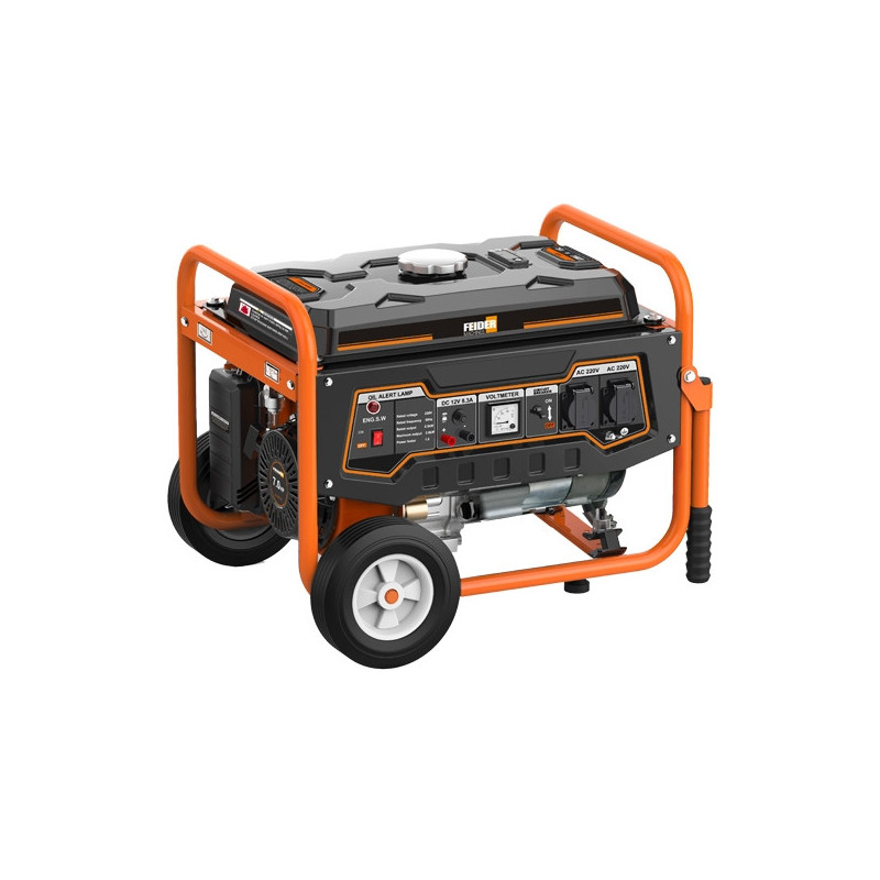 Petrol generator for construction site 3000 W - AVR system