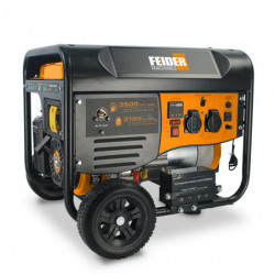 Dual fuel Generators 3200 W - electric and recoil start  - AVR system